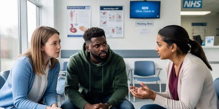 What tests are done to diagnose a blood clot?