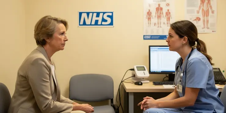 What treatment for menopause is available on prescription?