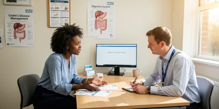 What treatments are available for Crohn's disease?