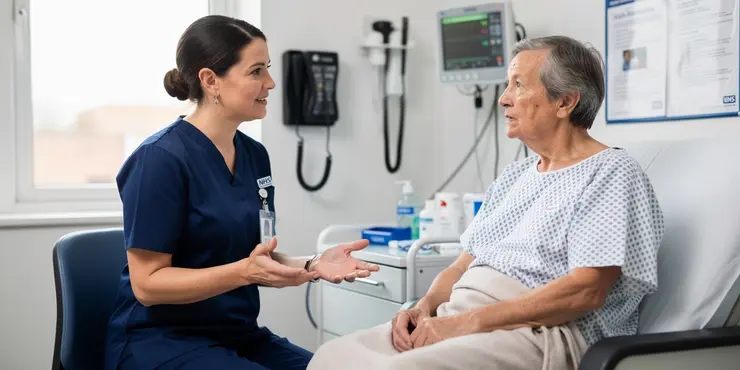 What type of anaesthesia is used during hip replacement surgery?