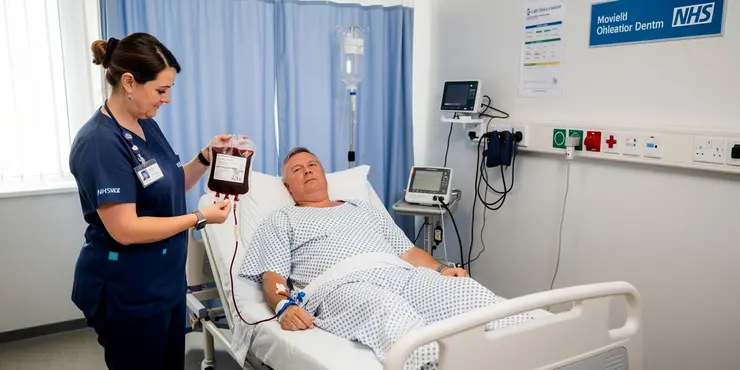 What types of blood products can be transfused?