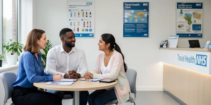 When should I schedule a travel health check high-risk country appointment?