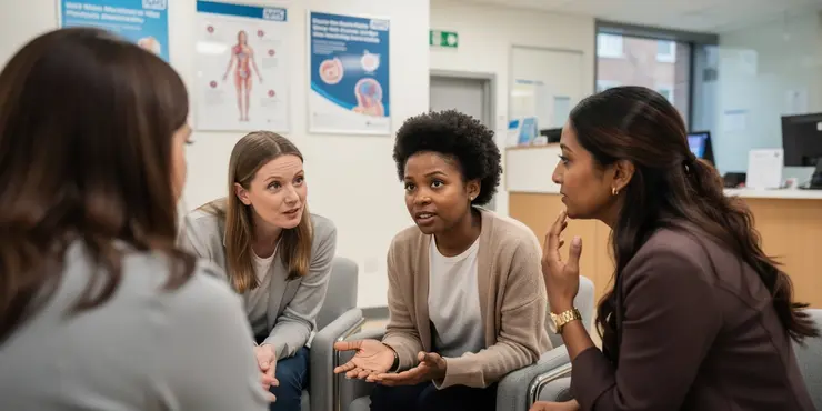 When should I see a doctor for heavy menstrual bleeding?