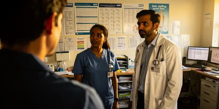 When should urgent action be taken for unsafe staffing complaints affecting treatment?