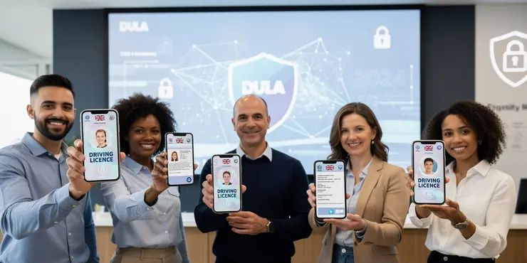 When will the digital driving license be officially available?