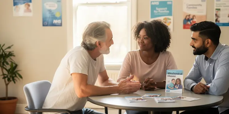 Where can individuals find support for mitochondrial disease?