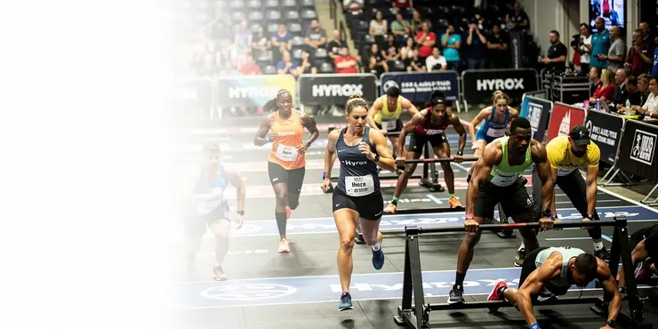 Who can participate in Hyrox events?