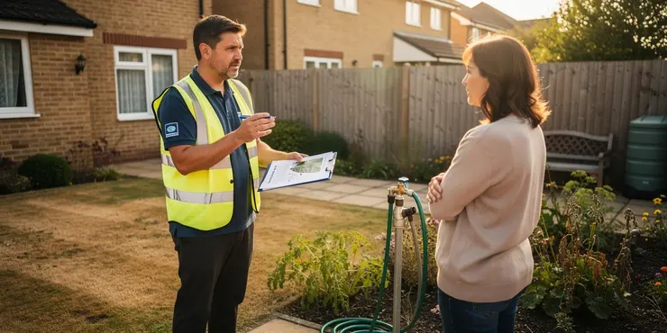 Who enforces hosepipe bans?