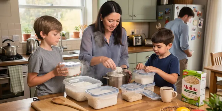 Why is rice particularly risky for food poisoning?