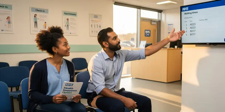 Will my health insurance provider have information on waiting times?