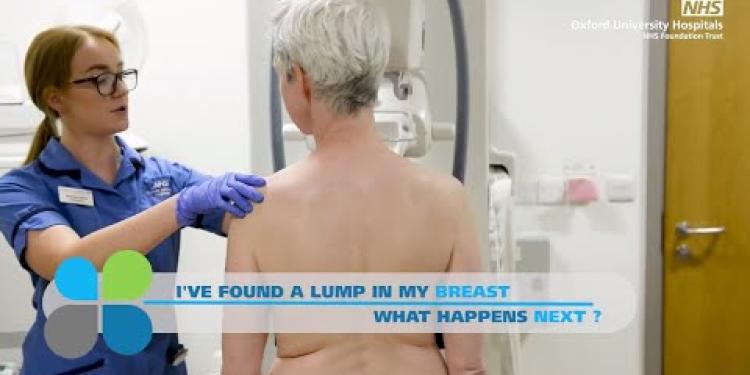I've found a lump in my breast - What happens next? The breast diagnostic clinic