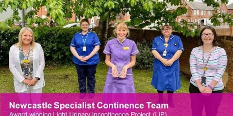 Newcastle Specialist Continence Service's Light Urinary Incontinence Project