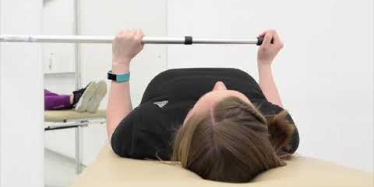 Frozen Shoulder Assisted Lateral Rotation